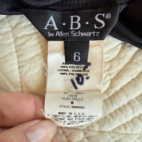 Vintage Y2K Sheer Black Milkmaid Mermaid Midi Dress Size 6 - Whimsigoth - Picture 8 of 11